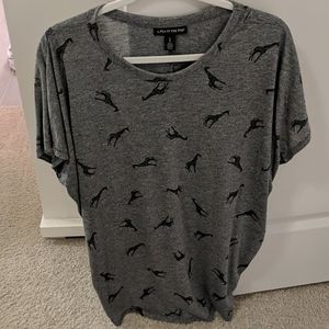 Giraffe Maternity T Shirt
